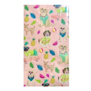 Molly & Rex Tropical Dogs Guest Towel Paper Napkins (20947), 32 ct